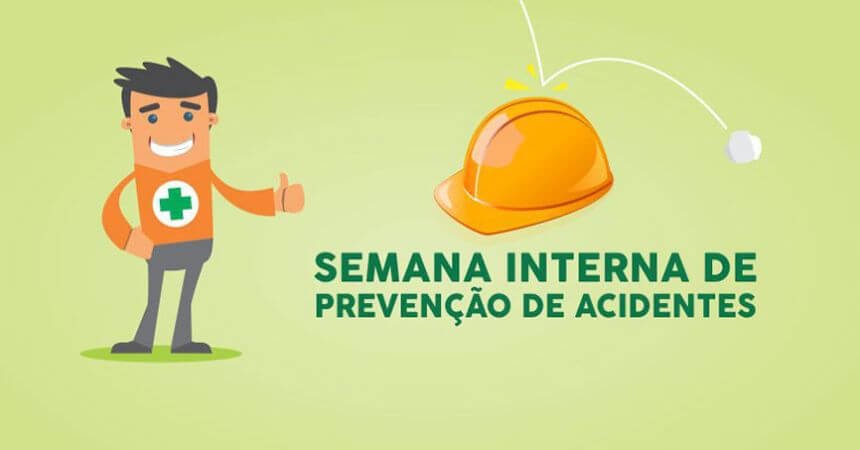 Boneco com capacete representando a SIPAT em São Caetano do Sul